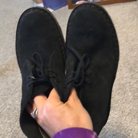 ❤️ Clark’s Original Desert Boot Black - Picture 2 of 10